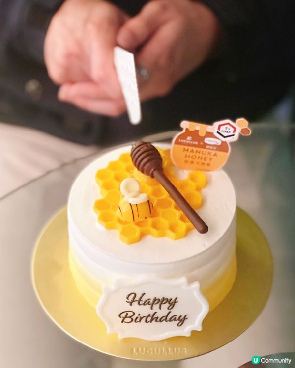 龍島麥蘆卡蜂蜜🍯蛋糕🍰送給好朋友的蛋糕