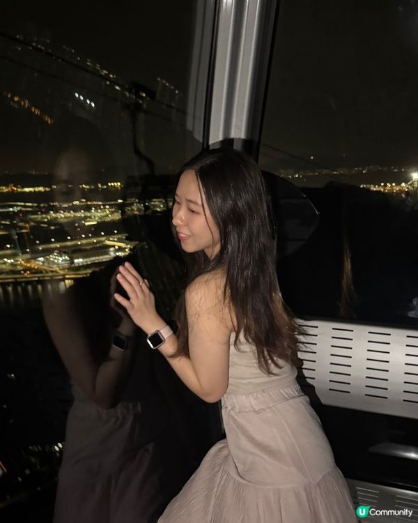 坐昂坪360睇夜香港！🤩