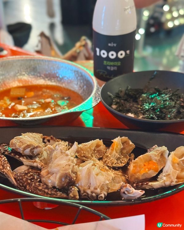 一小時醬油蟹放題?!仲有任食韓式小食🦀