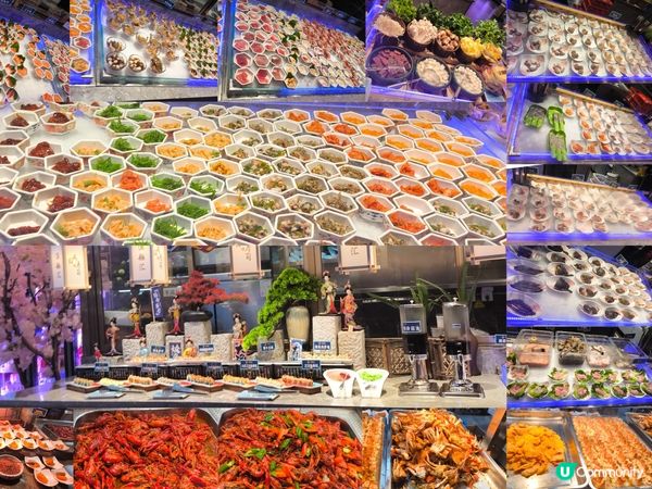 深圳超新鮮即撈活海鮮蒸汽鍋+榴槤+火鍋放題+豐盛自助餐