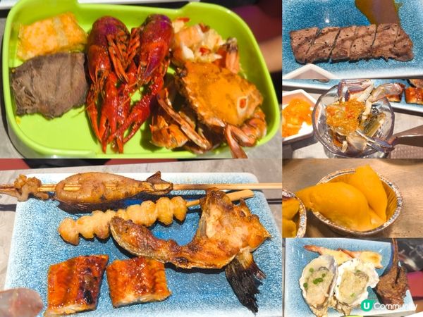 深圳超新鮮即撈活海鮮蒸汽鍋+榴槤+火鍋放題+豐盛自助餐