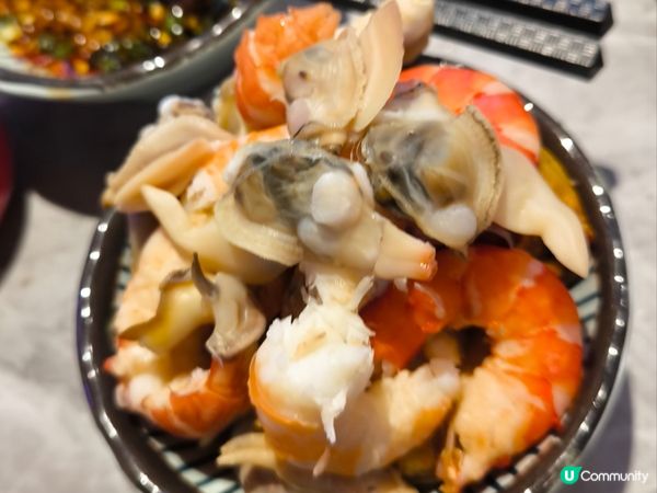 深圳超新鮮即撈活海鮮蒸汽鍋+榴槤+火鍋放題+豐盛自助餐