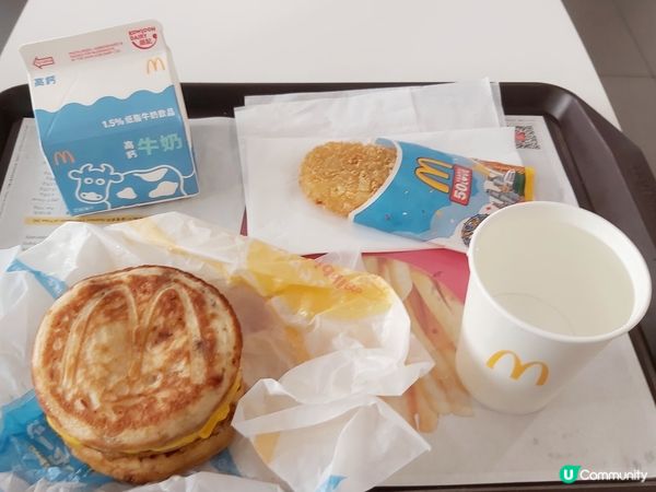 麥當勞早餐 🥞🍔☕