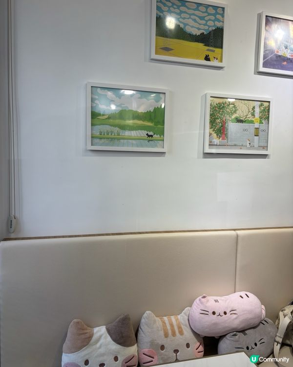 貓貓主題甜品店