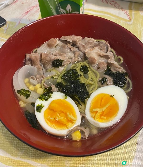 黑豚肉抹茶蕎麥面