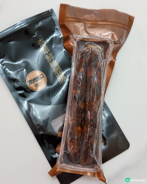 奇華切肉臘腸｣及｢奇華鮮鴨膶腸｣試食套裝優惠$172