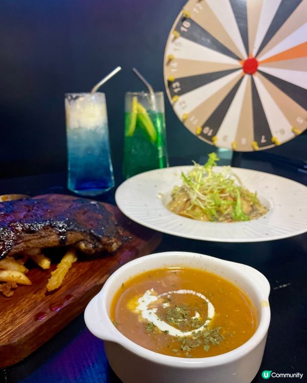 尖咀酒吧晚飯 轉盤贏優惠！🥳