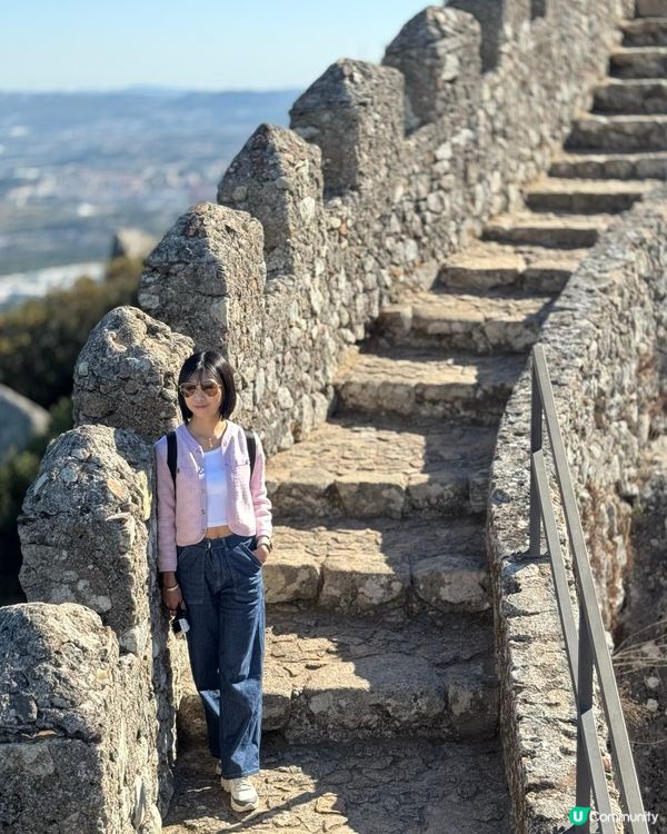 摩爾人城堡🏰：辛特拉必去！ #旅行 #打卡
