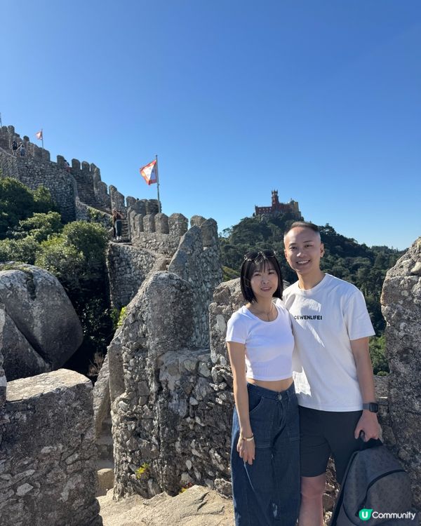 摩爾人城堡🏰：辛特拉必去！ #旅行 #打卡
