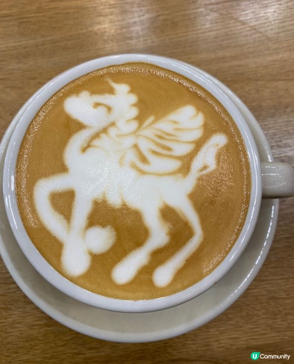 店舖的第一杯咖啡，不論味道或拉花都專業用心制作😋👍