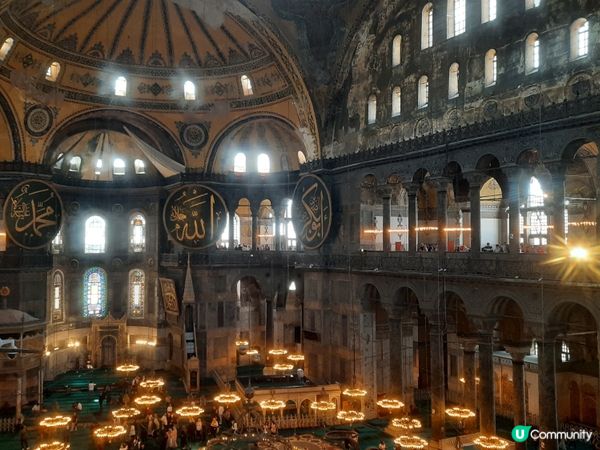 土耳其伊斯坦堡舊城區聖蘇菲亞大教堂