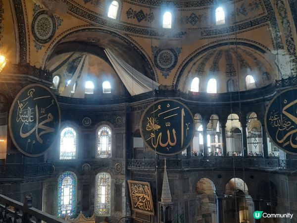 土耳其伊斯坦堡舊城區聖蘇菲亞大教堂