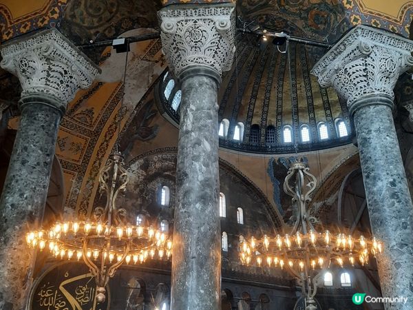 土耳其伊斯坦堡舊城區聖蘇菲亞大教堂