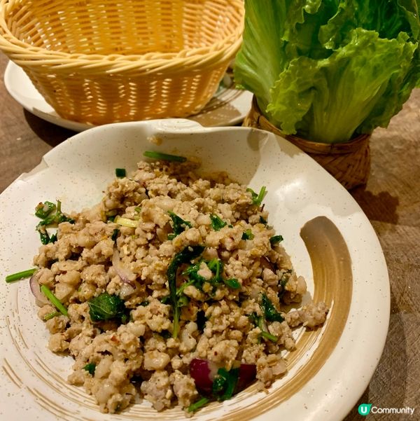 泰國香辣肉碎生菜包