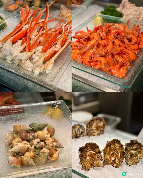 🌊 海鮮控必去🥰 沙田帝逸酒店全新「堂弄鮮嚐」自助晚餐 🦀