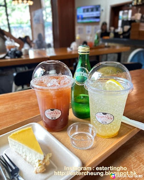 山頂纜車旁Tram View Cafe 邊看纜車🍹邊嘆下午茶