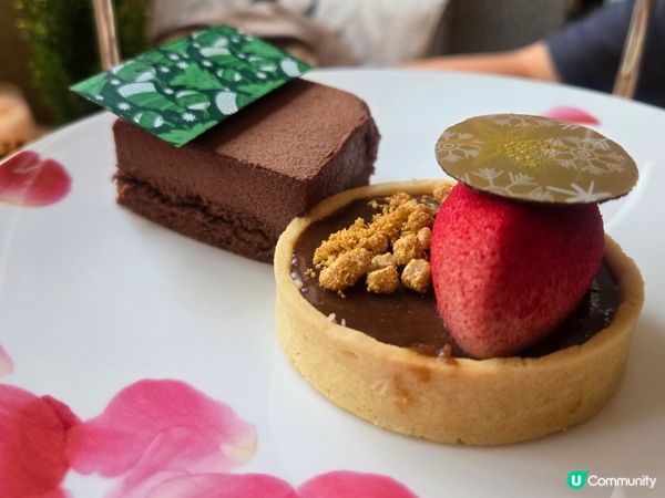 很應景的聖誕蛋糕