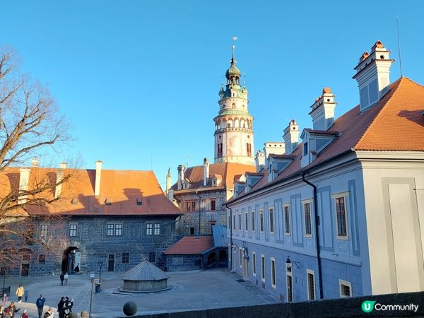 捷克古姆洛夫古城