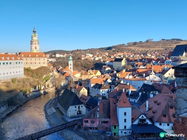 捷克古姆洛夫古城