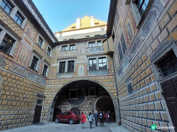 捷克古姆洛夫古城