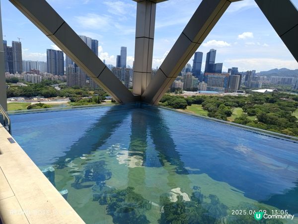 🏊‍♂️云端泳池×高球景观！深圳福田智选假日必住体验