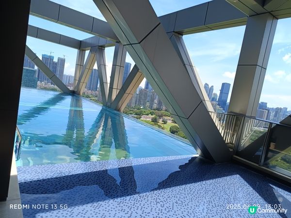 🏊‍♂️云端泳池×高球景观！深圳福田智选假日必住体验