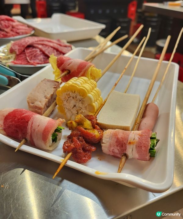 茶底麻辣串串火鍋