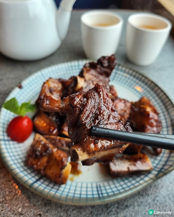「古琴雅苑」午市套餐真係好抵食，有半隻烤北京填鴨🦆、意大利黑...