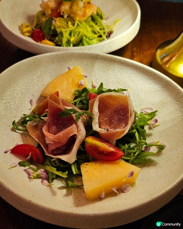 雞胸巴東汁扁意粉