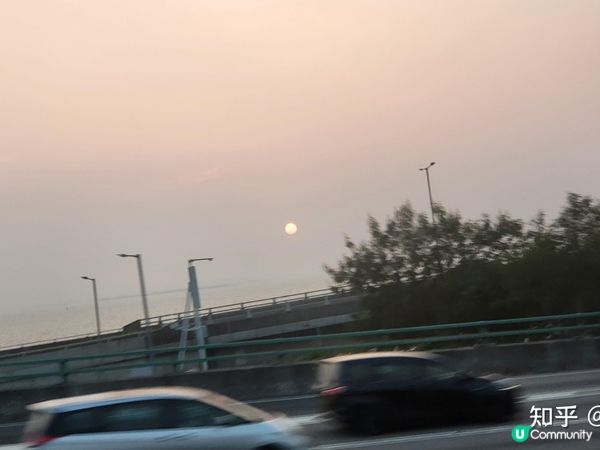 屯門公路的日落