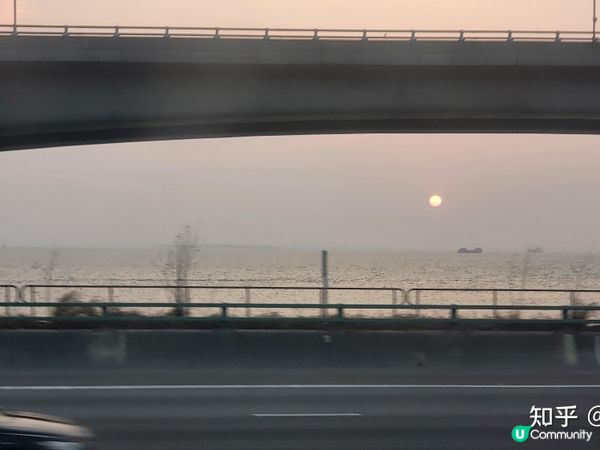 屯門公路的日落