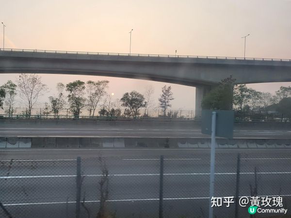 屯門公路的日落