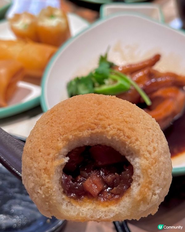 酥皮叉燒包🤤！尖咀添好運😋！