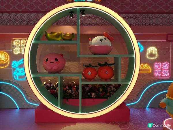 尖沙咀isquare商場馬年佈置