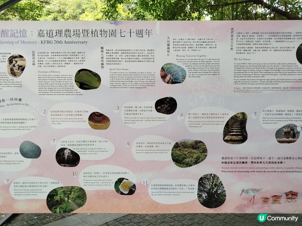 嘉道理農場70週年, 風景篇