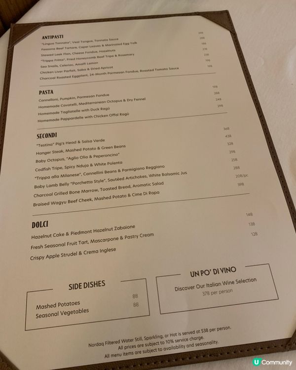 Testina🍴中環品嘗米蘭的味道👅