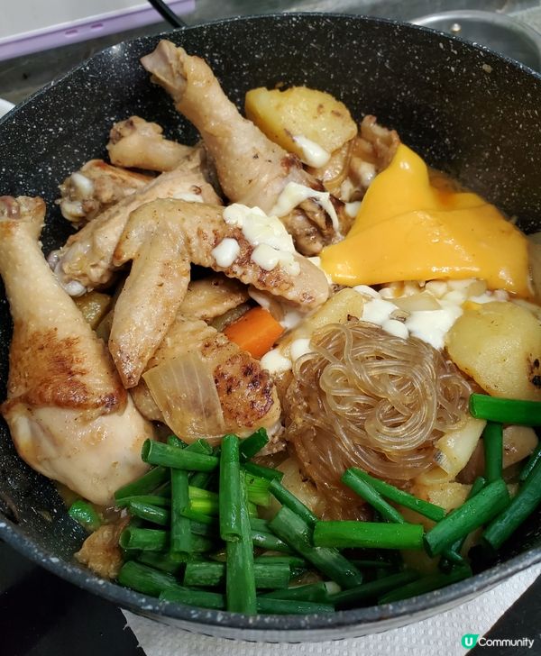 芝士安東辣燉雞(ig: Chef_chinggg )