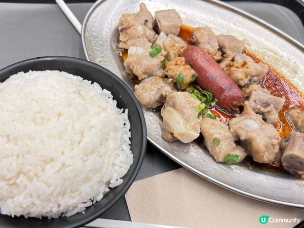 美心臘腸蒸排骨