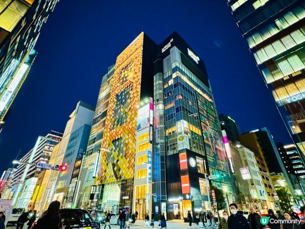 東京銀座夜景✨璀璨如星辰🌃