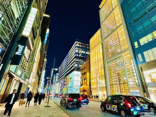 東京銀座夜景✨璀璨如星辰🌃