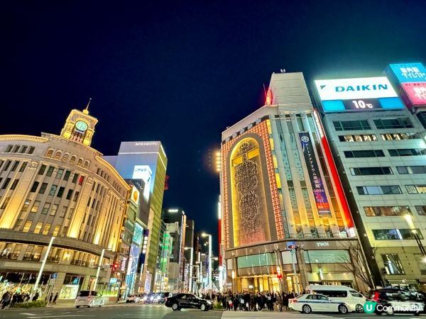 東京銀座夜景✨璀璨如星辰🌃