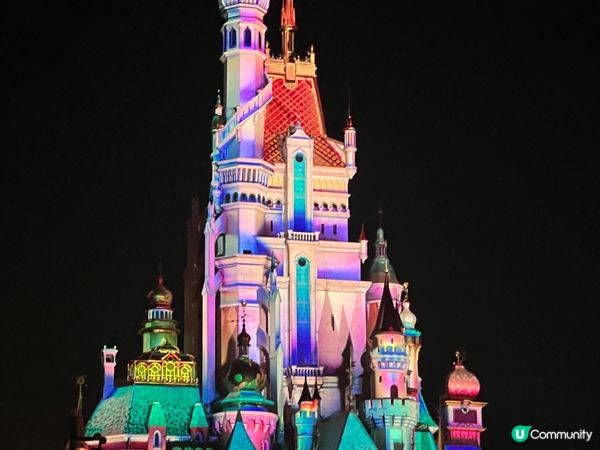 香港迪士尼煙花匯演