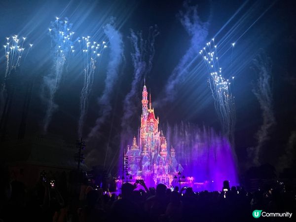 香港迪士尼煙花匯演