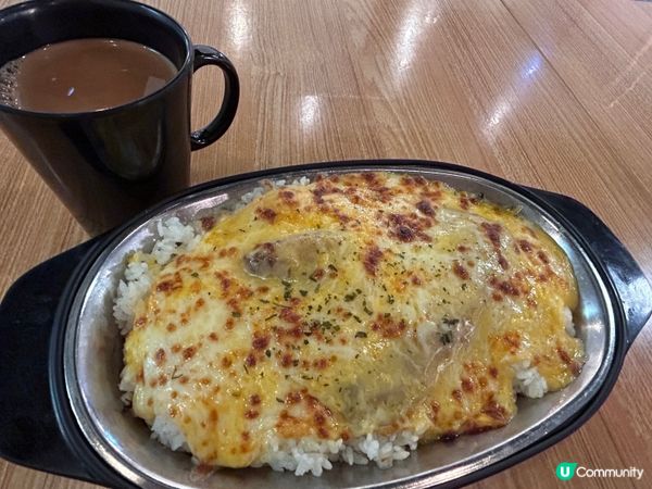芝士焗雞飯