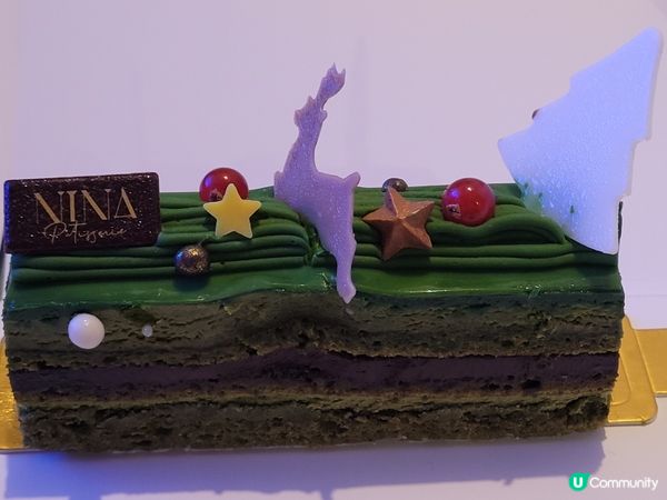 如心餅店聖誕節宇治抹茶千層蛋糕