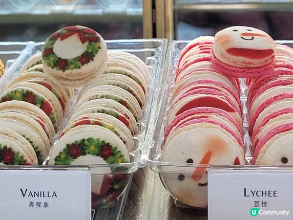 可愛聖誕版馬卡龍