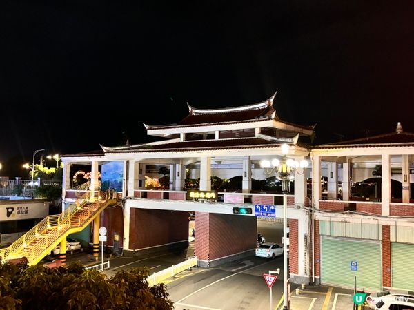 漳州古城西飄帶人行天橋大紅燈籠高高掛🏮