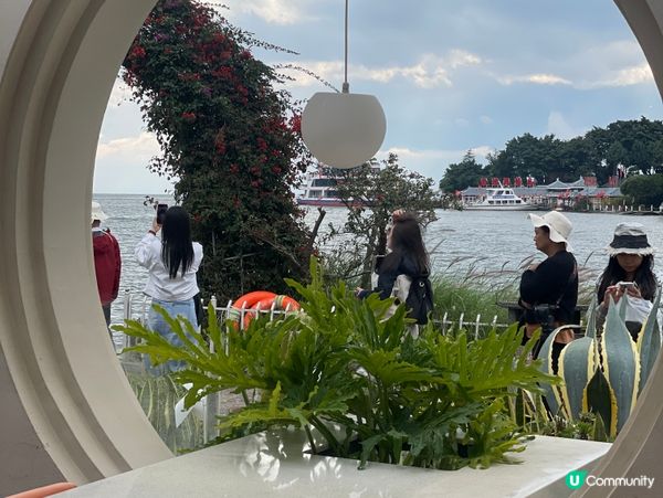 等風來🌅洱海邊嘅曙光☕️！靚爆！