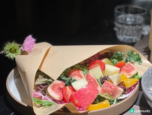 左岸夜色浪漫西餐！😋 視覺味覺雙重享受！