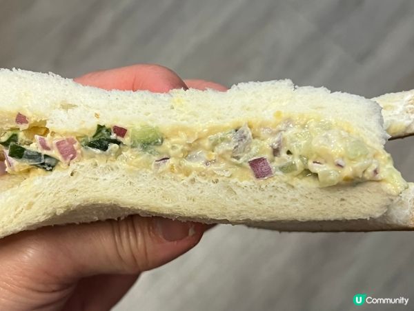 運動後健康美食：鷹嘴豆沙律三文治🥪，不過蛋白粉